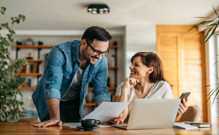 Step three, building payments